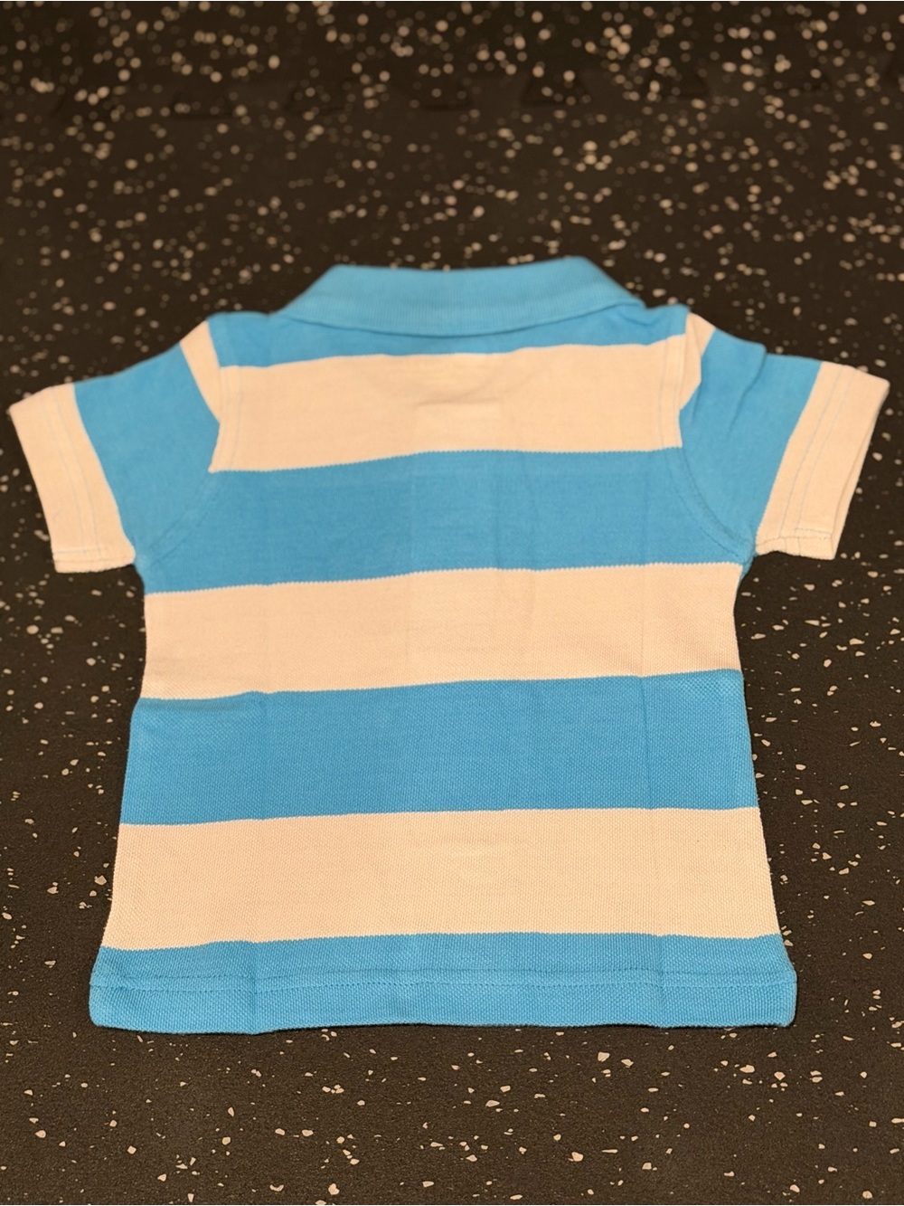 Blue and Gray Striped Polo Shirt for Boys (CHECK DESCRIPTION) - Picture 2 of 2